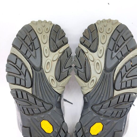 Merrell Ventilator Moab 2 Smoke Womens Gray Hiking Shoes Size US 8.5 EUR 39 EUC - Picture 15 of 16